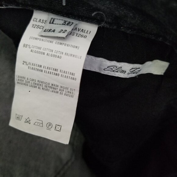 ROBERTO CAVALLI | jeans slim fit black sz 38 - Picture 5 of 5